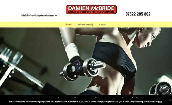 Damien McBride Personal Trainer