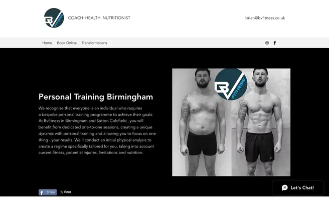 Bvfitness Personal Training Birmingham